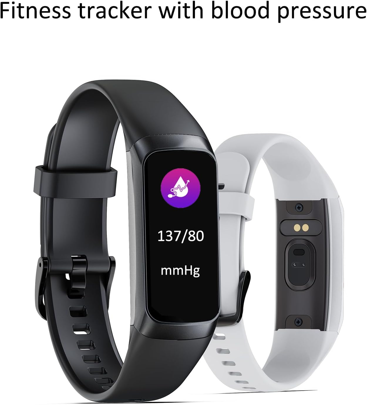Fitness Trackers for Women Men, Oled Screen Heart Rate Sleep Monitor Step Tracker 25 Sports Modes IP68 Waterproof Smartwatch Activity Tracker, Smart Bracelet Fitness Tracker Watch with Blood Pressure